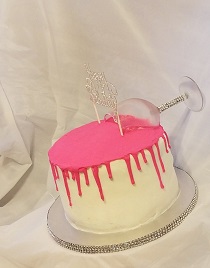 Champagne Glass Cake Too