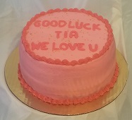 Strawberry Cake w/ Creame Cheese Icing